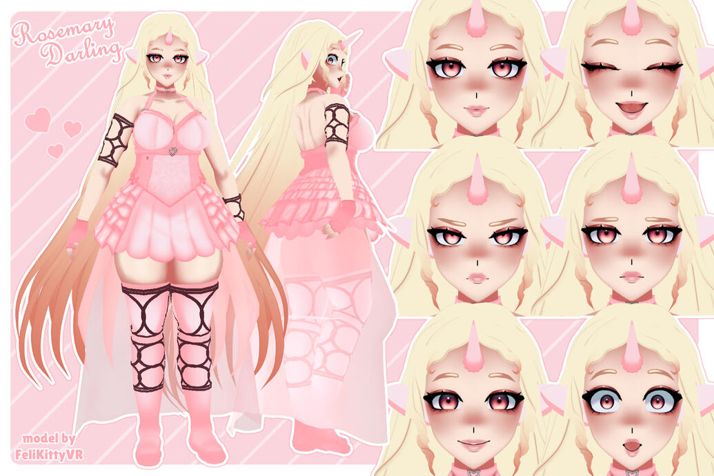 RosemaryDarling VRoid Giveaway Winner