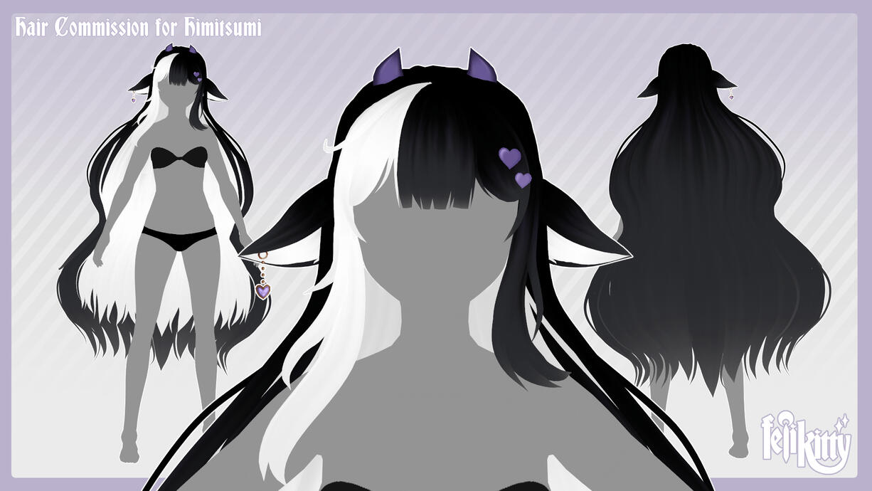 Himitsumi VRoid Hair Comission