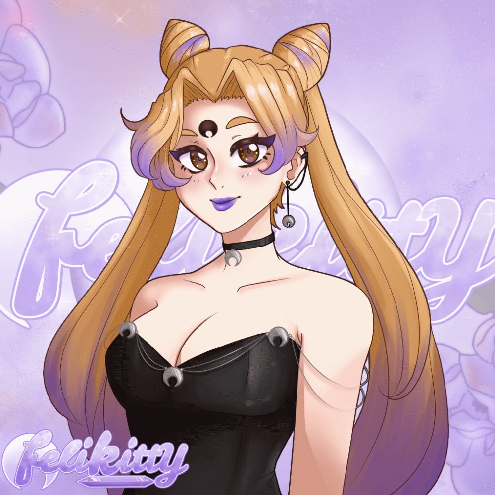 FeliKitty Old PNGTuber GIF - cycling through talking animation